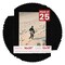 Black with Black Core Mat Board for 16x20 Frames - Fits 12x18 Photos